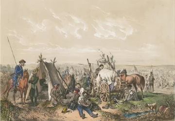 Una scena dalla guerra d