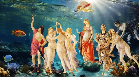 JJM-recreate_Botticelli-S_La Primavera_sott