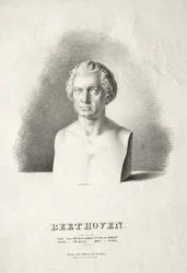 Busto di Ludwig van Beethoven