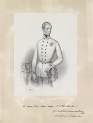 Ritratto del giovane arciduca Ferdinando Massimiliano in uniforme