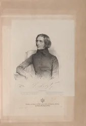 Ritratto di Franz Liszt 1811-1886, 1838