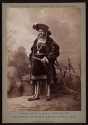 Jos. Ullmann, salumiere alla sfilata del Makart del 1879