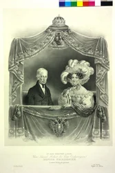 Francesco II nel palco del teatro