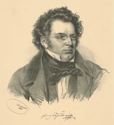 Ritratto di Franz Schubert 1797-1828, 1846
