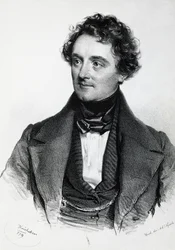 Ritratto di Johann Nepomuk Eduard Ambrosius Nestroy (Vienna