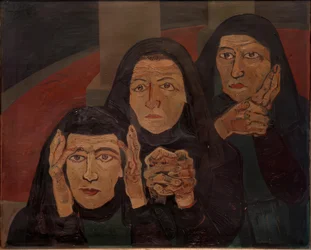 Tre donne in lutto (Lamenting women)
