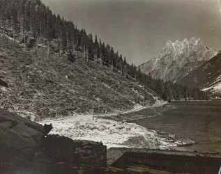 Album "Meine weltkriegs - Erinnerungen South-West Front (Carinzia, Italia, Trentino-Alto Adige) 31/03/1915-12/11/1918 - Josef Zohles Wien": paesaggio montano