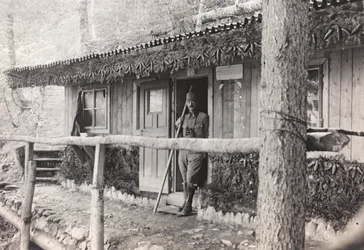 Album "Meine weltkriegs - Erinnerungen South-West Front (Carinzia, Italia, Trentino-Alto Adige) 31/03/1915-12/11/1918 - Josef Zohles Wien": ufficio di comando