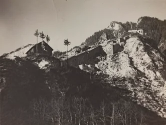 Album "Meine weltkriegs - Erinnerungen South-West Front (Carinzia, Italia, Trentino-Alto Adige) 31/03/1915-12/11/1918 - Josef Zohles Wien": Forte Hensel