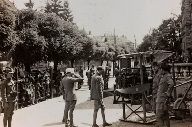 Album "Meine weltkriegs - Erinnerungen South-West Front (Carinzia, Italia, Trentino-Alto Adige) 31/03/1915-12/11/1918 - Josef Zohles Wien": soldati austriaci
