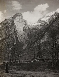 Album "Meine weltkriegs - Erinnerungen Front Sud-Ovest (Carinzia, Italia, Trentino-Alto Adige) 31/03/1915-12/11/1918 - Josef Zohles Wien": zona di guerra a Lesachtal