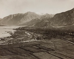 Album "Meine weltkriegs - Erinnerungen South-West Front (Carinzia, Italia, Trentino-Alto Adige) 31/03/1915-12/11/1918 - Josef Zohles Wien": il Tagliamento (foto b/n)