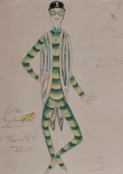 Janacek, La piccola volpe astuta / Figurina