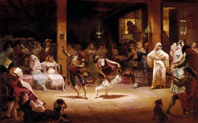 La danza della lampada a olio