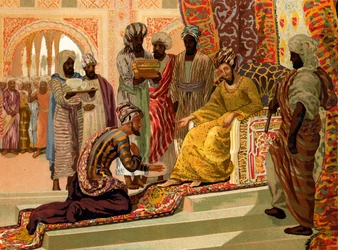 Avicenna ricevuto dal Governatore di Ispahan