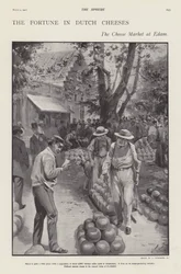 Il mercato del formaggio a Edam, Paesi Bassi