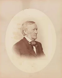 Ritratto del compositore Richard Wagner, c. 1870
