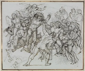 Al lago di pece, il barattiere Ciampolo di Navarra (Inferno di Dante, Canto 22, V 34)