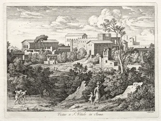Veduta di San Vitale, Roma