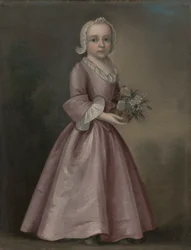 Bambina con Fiori