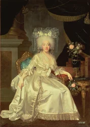 Ritratto di Louise Marie Josephine de Savoie, Contessa di Provenza