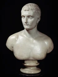 Busto di Carlo Maria Bonaparte (1746-1785), padre di Napoleone. Scultura in marmo di Joseph Charles Marin (1759-1834) XIX secolo. Parigi, Fondazione Thiers