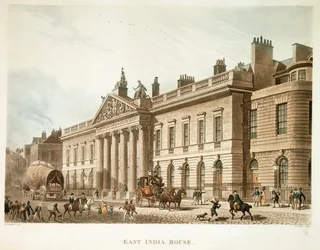 East India House, Londra, 1817