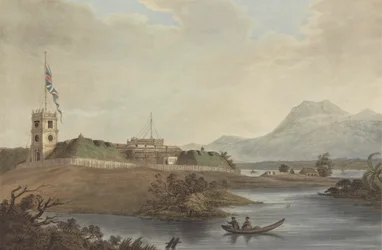 Forte Marlborough, Benkulen, Sumatra, 1799