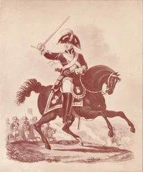Ufficiale, 2° Reggimento Life Guards Periodo Waterloo, 1812-1815, 1909
