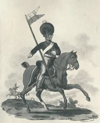 Corpo di artiglieria reale a cavallo, 1812-1815, 1909