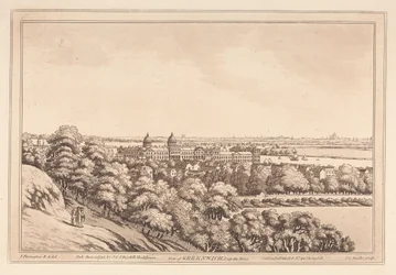 Veduta di Greenwich e del fiume
