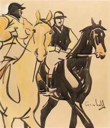 Due gentiluomini a cavallo