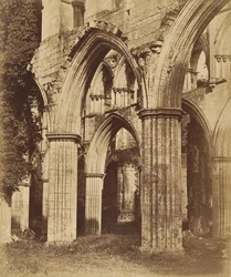 Abbazia di Rievaulx. Guardando Attraverso il Coro