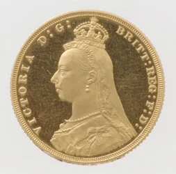 Prova della sovrana della Regina Vittoria, 1887