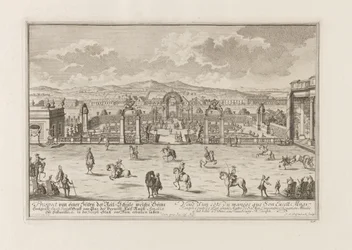Scuola di equitazione del Conte Paar a Vienna, 1719