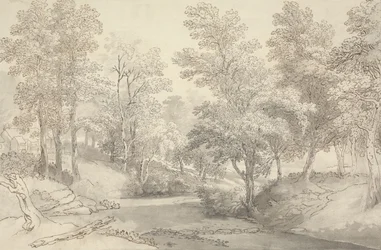 Pietre di guado sul fiume Duddon, Lake District