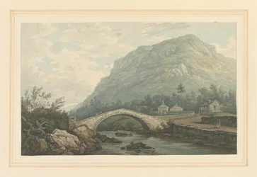 Veduta del Ponte e del Villaggio di Rydal
