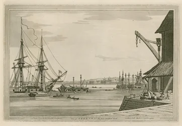 Veduta di Greenwich dal Cantiere di Deptford