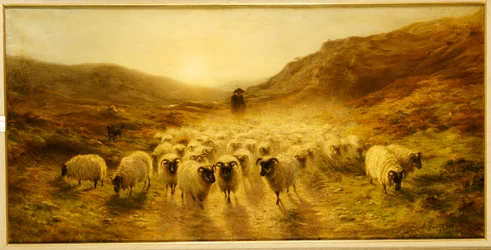Lasciando le colline, 1874