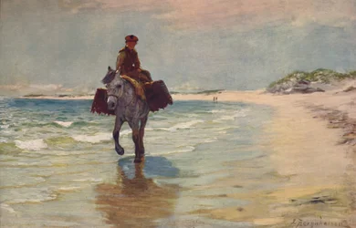 Sulla costa, Connemara, 1881