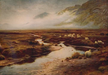 La palude a Poolewe, 1913, c1915