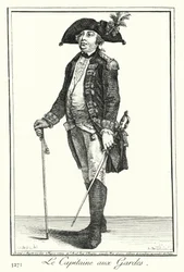Il Capitano delle Guardie (incisione)