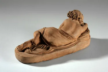 Maquette per Margaret Gott come una bambina nel bosco