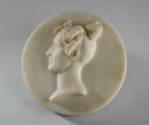 Ritratto medaglione di Mrs Margaret Gott