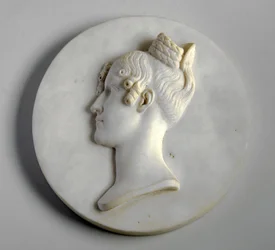 Ritratto medaglione di Mrs Mary Brooke