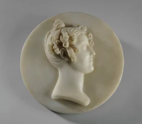 Ritratto medaglione di Harriet Gott
