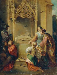 Alla tomba di Walther von der Vogelweide