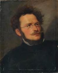 Il pittore Heinrich Schwemminger