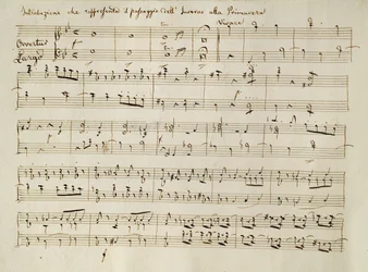 Ouverture dalla partitura di 