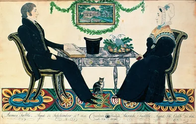 James e Sarah Tuttle, 1836